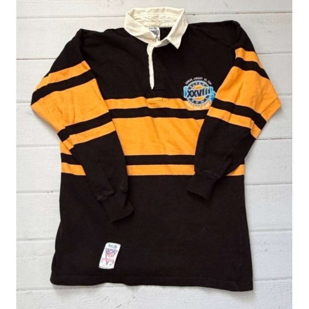 Vintage‎ 90s NFL Rugby Club Super Bowl, 1994 Atlanta Medium